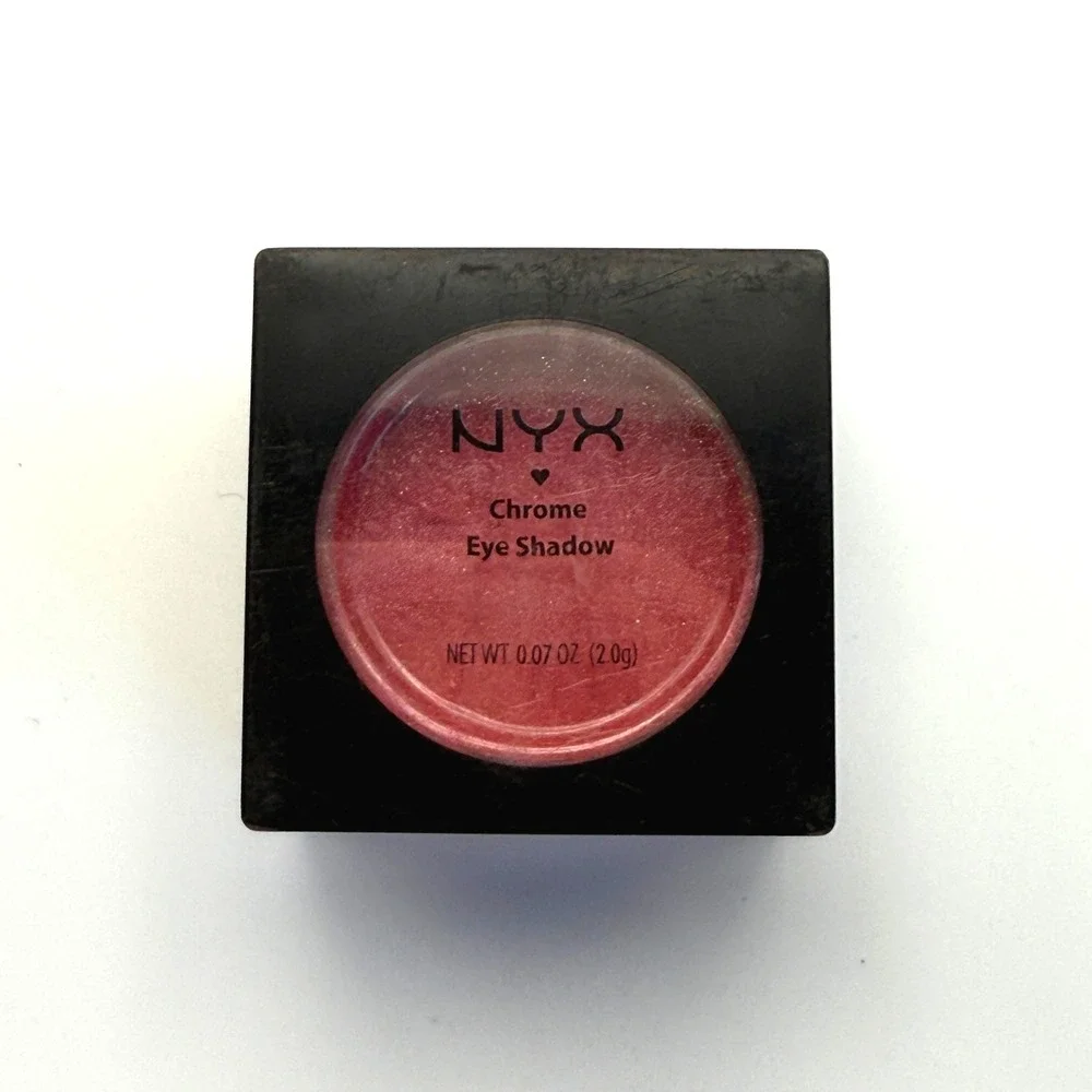 NYX Chrome Eyeshadow Single CES50 Red‎ Makeup Cosmetic